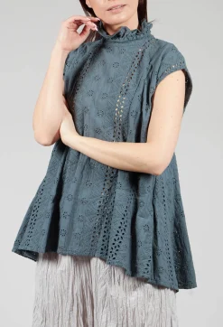 Kusfrau Top in Lauch