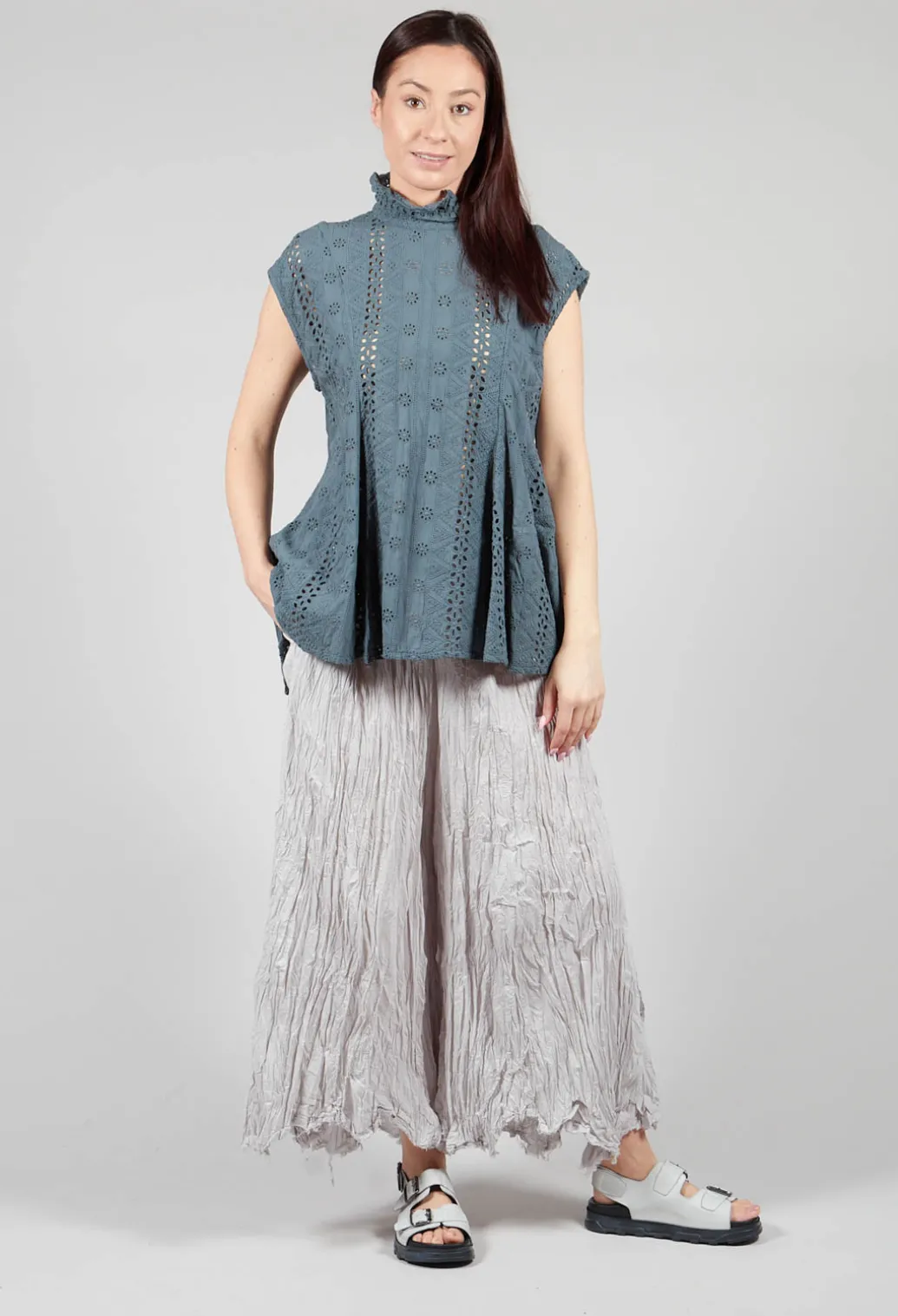 Kusfrau Top in Lauch