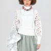 Lace Blouse in White