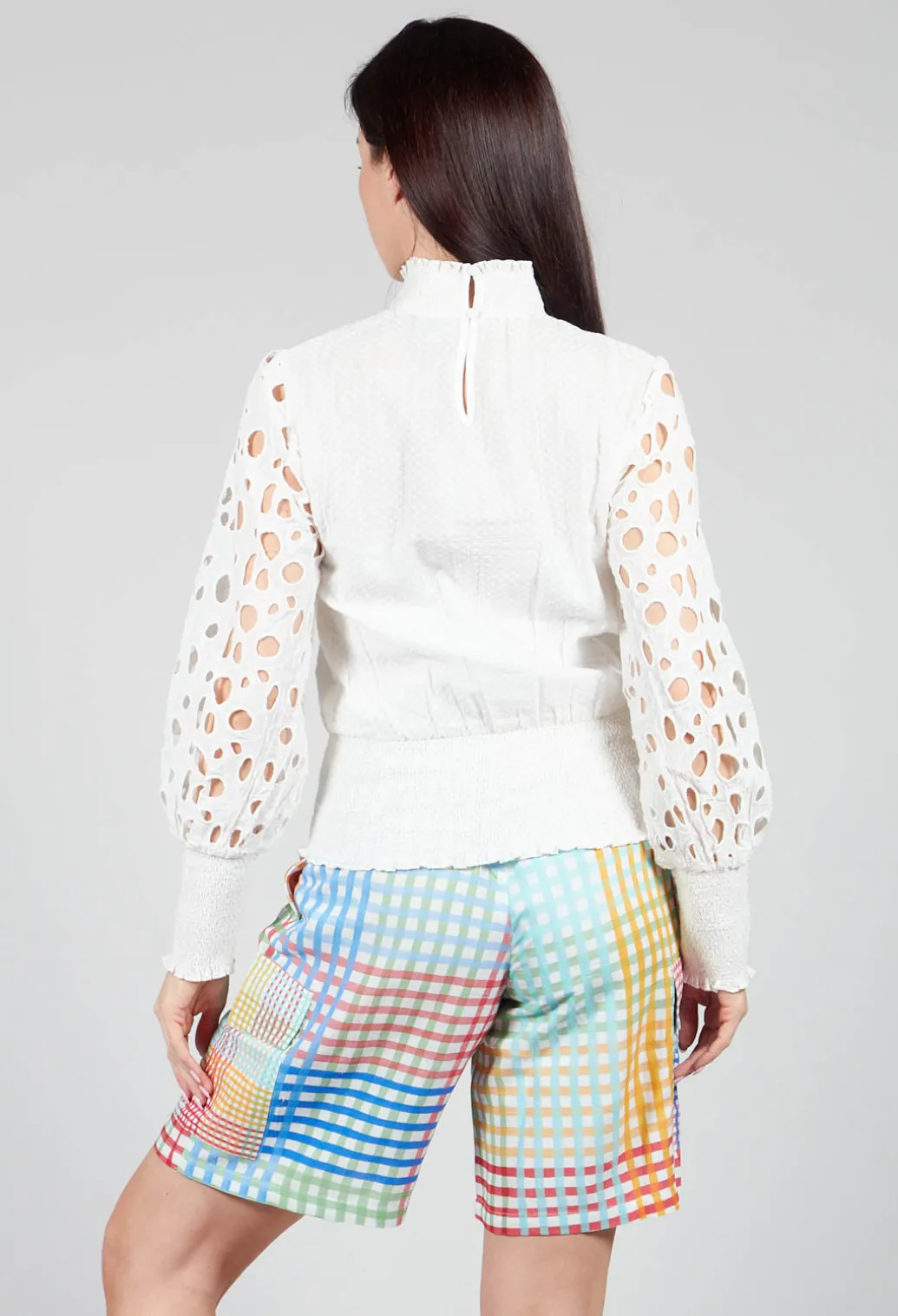 Lace Blouse in White