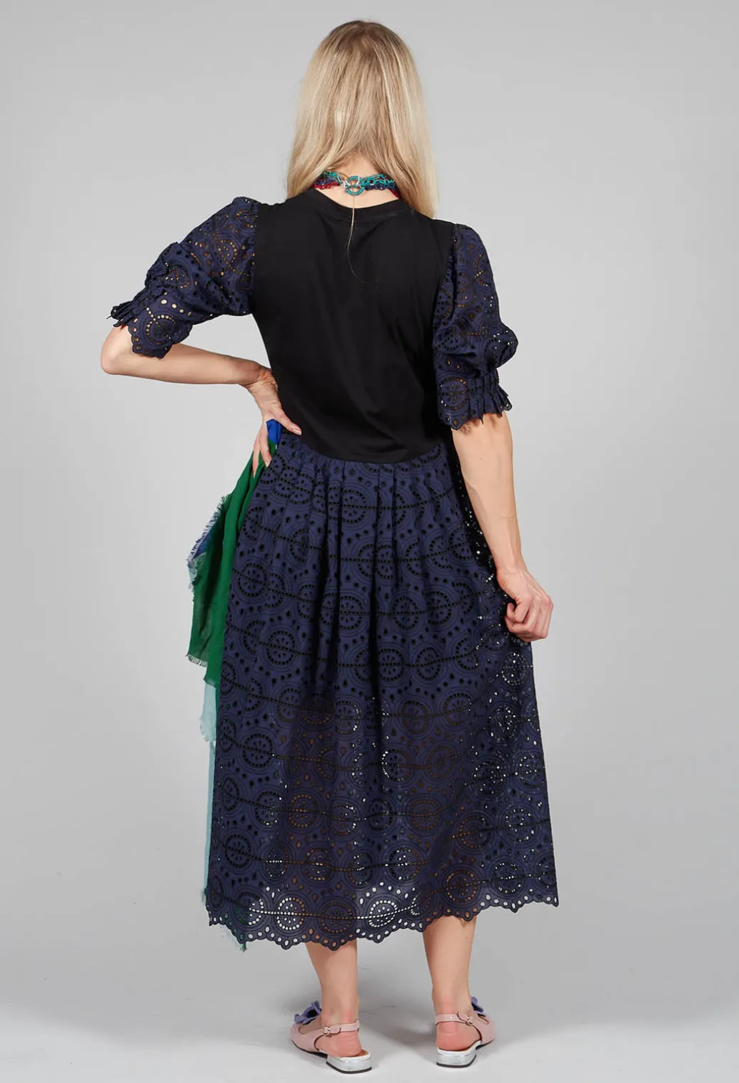 Lace Dress in Blue