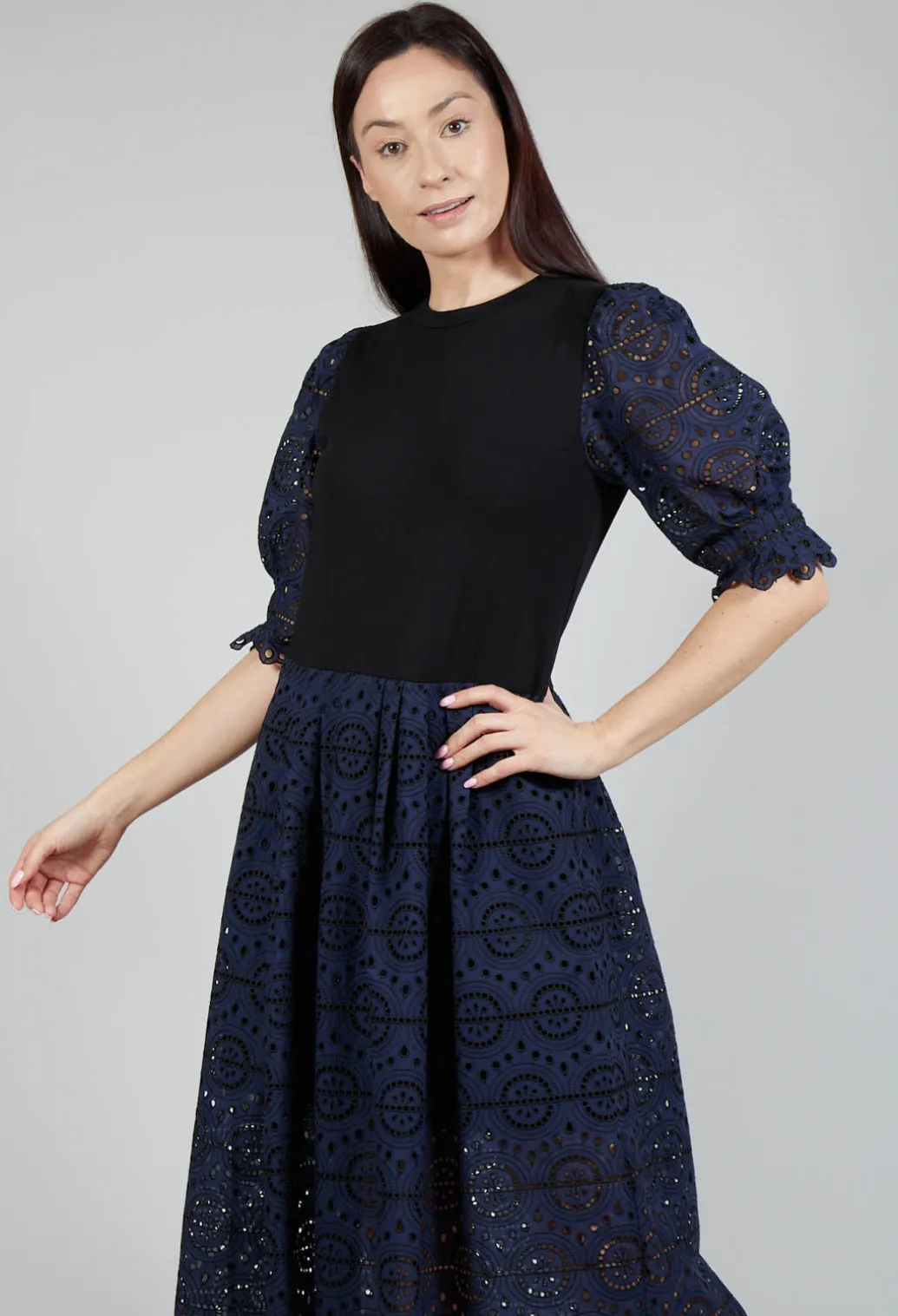 Lace Dress in Blue