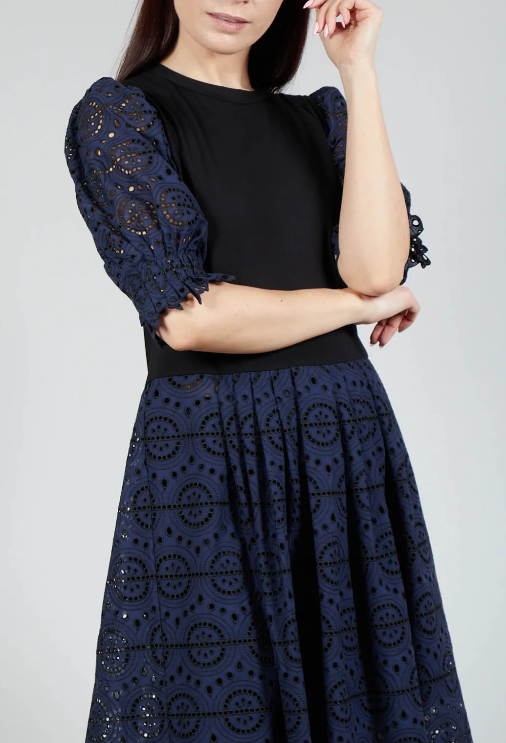 Lace Dress in Blue