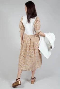 Lace Dress in Sabbia