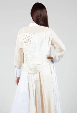 Lace Shirt in Vanilla Ice