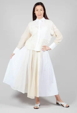 Lace Shirt in Vanilla Ice