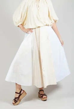 Lace Skirt in Vanilla Ice
