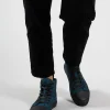 Lace up High Top Pumps in Ink
