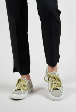 Lace Up Sneakers in Alga