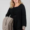 Ladder Feature Jumper in Black