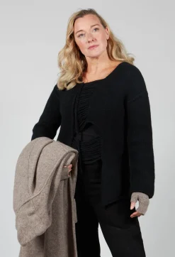 Ladder Feature Jumper in Black