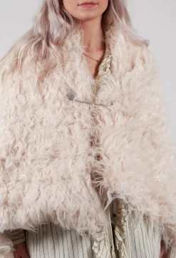 Lama Cape Style Scarf in Lama