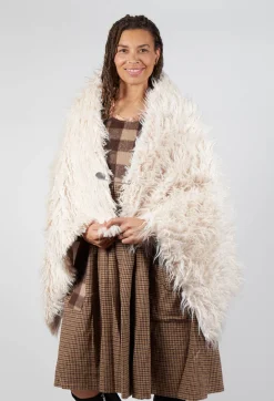 Lama Cape Style Scarf in Lama