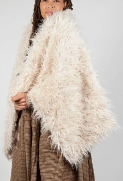 Lama Cape Style Scarf in Lama