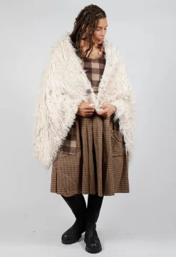 Lama Cape Style Scarf in Lama