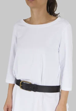 Large Buckle Belt in Black