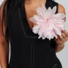 Large Flower Brooch in Pink