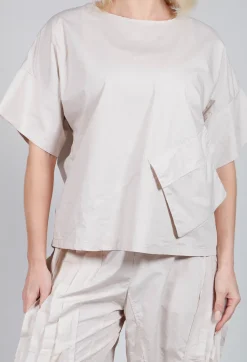 Large Pocket Shirt in Beige