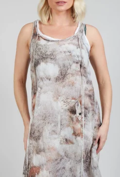 Layered Dress in Steppe Bronze