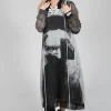 Layered Dress in The Watcher Grey