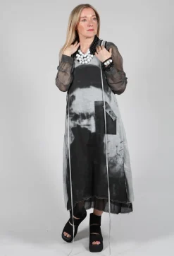 Layered Dress in The Watcher Grey