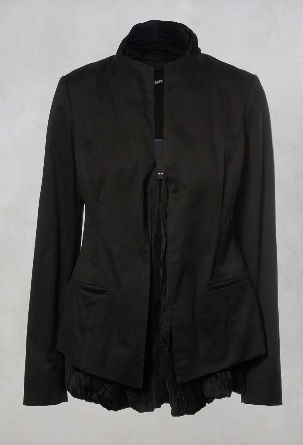 Layered Jacket in Black