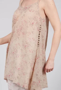 Lea Top in Liberty Beige Print
