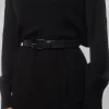 Leather Belt in Black