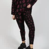 Leggings in Red Pois