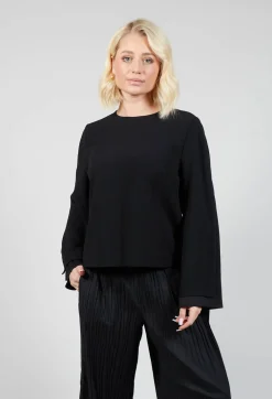 Leo Blouse in Black