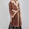Leonie Jacket in Caramel/Taupe
