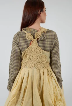Libby Dress in Ecru