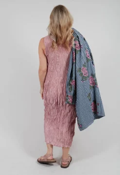 Licht-Crash Dress in Lotus