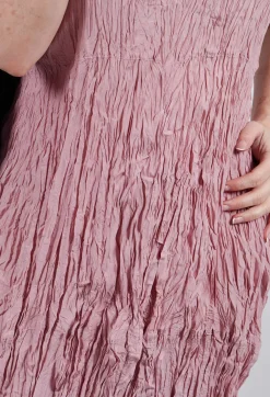 Licht-Crash Dress in Lotus