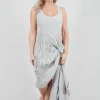 Licht-Crash Dress in Pliz