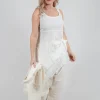 Licht-Crash Dress in Schnee