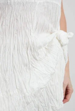 Licht-Crash Dress in Schnee