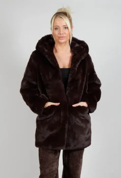 Lidye Coat in Marron