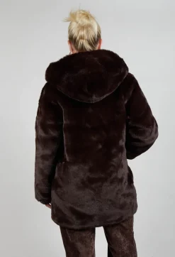 Lidye Coat in Marron