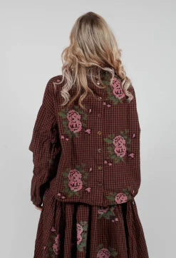Liebein Blouse in Mudcloth