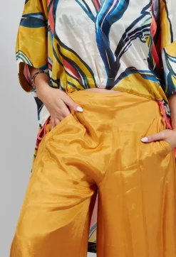 Lightwear Culottes in Beige Saffron