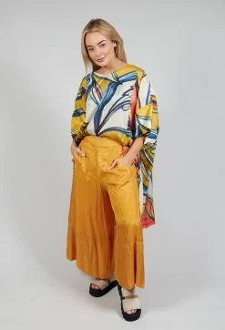 Lightwear Culottes in Beige Saffron