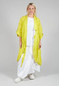 Lightwear Jacket in Lime Black