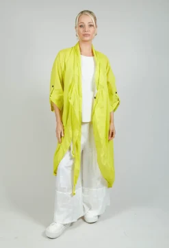 Lightwear Jacket in Lime Black