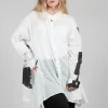 Lightweight A-Line Shirt in White