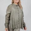 Lightweight Blouse in Hay Cloud