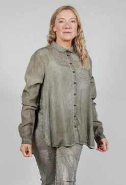 Lightweight Blouse in Hay Cloud