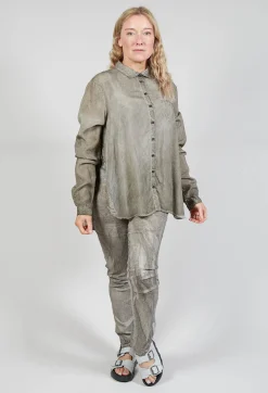 Lightweight Blouse in Hay Cloud