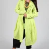 Lightweight Coat with Tulip Hem in Sun