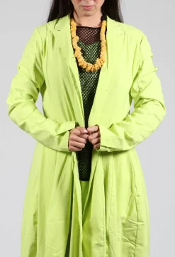 Lightweight Coat with Tulip Hem in Sun